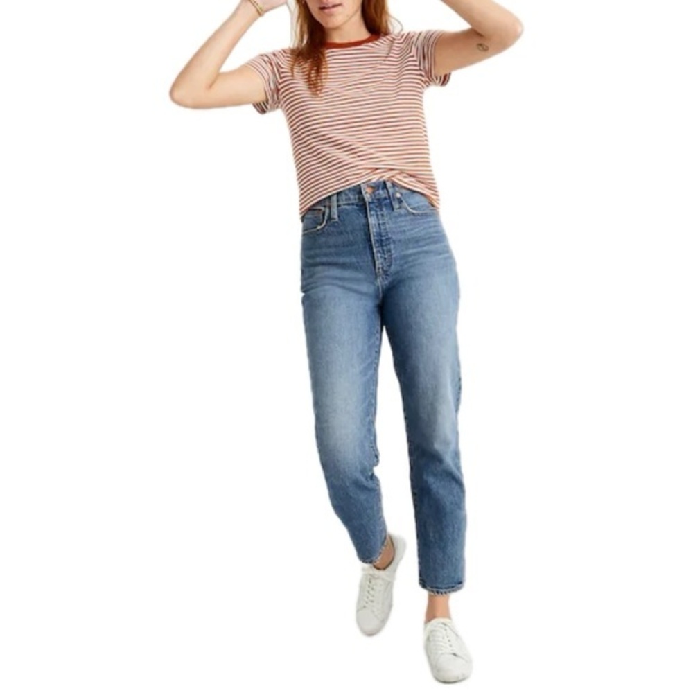 Madewell Classic Straight Jeans in Peralta Wash